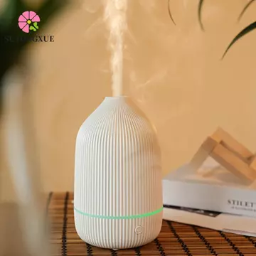 Máy tạo độ ẩm khuếch tán tinh dầu SUTONGXUE, Máy khuếch tán công nghệ sóng âm tự động tắt 2 trong 1, Đèn LED tâm trạng Máy khuếch tán tinh dầu phun sương mát di động cho phòng ngủ / văn phòng