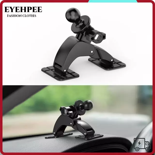 Giá đỡ điện thoại EYEHPEE, Đế dính kép 17mm Giá đỡ bóng trên ô tô, Đế thay thế Xoay 360 độ có thể điều chỉnh Giá đỡ điện thoại di động Giá đỡ sử dụng trên xe