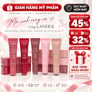 Laneige Son Dưỡng Có Màu Glaze Craze Tinted Lip Serum 12G