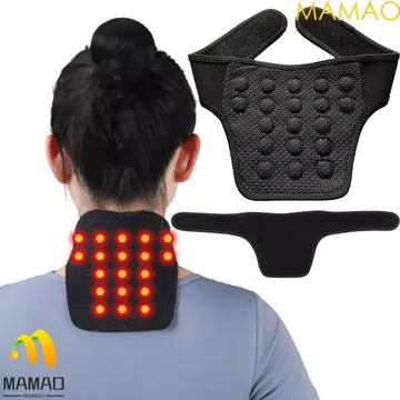 Cổ tử cung tự sưởi ấm MAMAO, Công nghệ tự sưởi ấm nhanh chóng Nẹp cổ, Bảo vệ cổ tử cung thân thiện với da mềm Đai hỗ trợ cổ thoải mái Văn phòng