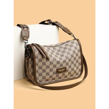 Women's Elegant Genuine Leather Handbag – Large, for Work