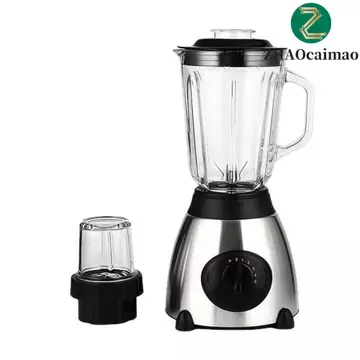 Máy ép trái cây máy xay sinh tố ZHAOCAIMAO, Máy xay sinh tố nước ép nhà ở bằng thép không gỉ 1,5 L, Thiết thực dung lượng lớn đa chức năng EU / US / UK Plug Máy xay sinh tố treo tường Thiết bị nhà bếp