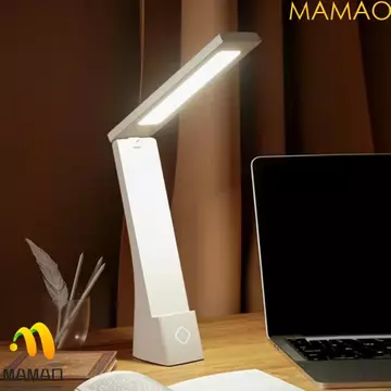 Đèn bàn có thể gập lại MAMAO, Công tắc cảm ứng Bảo vệ mắt Đèn bàn Led, Đèn bàn có thể điều chỉnh độ sáng Đèn mềm di động Đèn chiếu sáng bàn Phòng ngủ