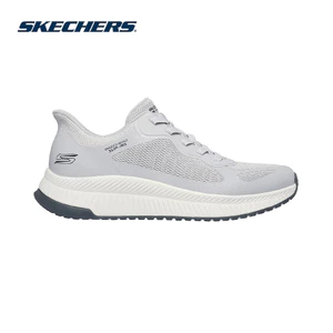 Giày Thể Thao Nam Skechers Slip-ins BOBS Sport Squad Chaos 4 Thường Ngày - 118423-LTGY Memory Foam Online Sale