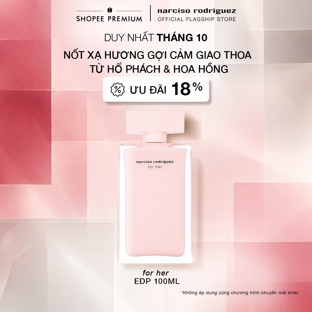 Nước Hoa nữ Narciso Rodriguez For Her Eau De Parfum 100ml