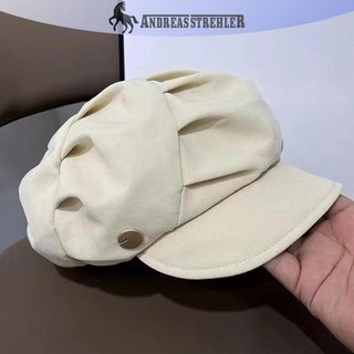 Onetimingfine Hình Bát Giác Mũ Nồi Len Newsboy Mũ Nữ Cloud Street Vành Mũ Nồi Ngoài Trời Mũ VN