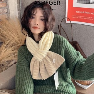 Khăn quàng cổ dệt kim dày ASDFGER - Giữ ấm, thời trang cho nữ