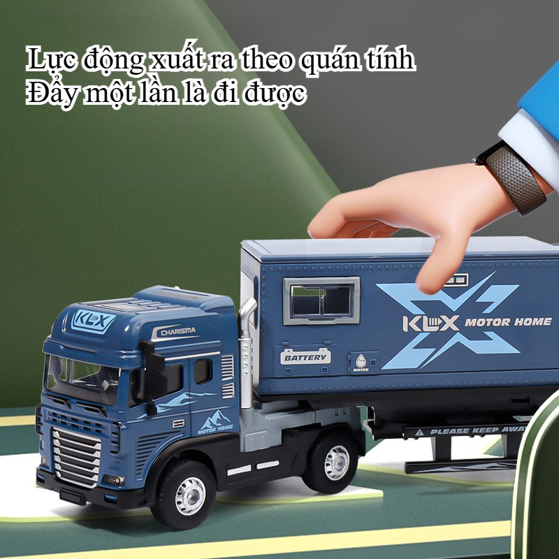 Đồ Chơi Xe ô Tô Cắm Trại Du Lịch,bằng Hợp Kim Có Nhạc Và đèn,kích Thước Rất Lớn 39 Cm,Đầu Xe Chống Va Chạm Và Chống Rơi