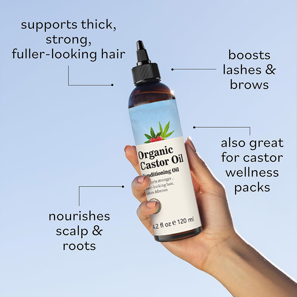 Organic castor oil oil 120ml