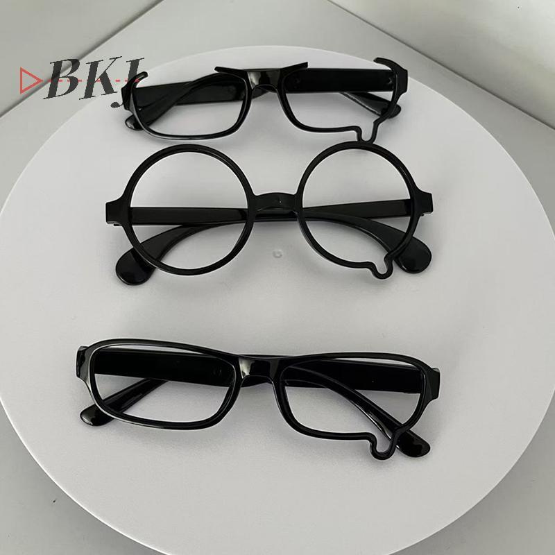Kính không có ống kính kiểu anime Y2K giọt nước mắt, unisex, phụ kiện thời trang và quà tặng mới