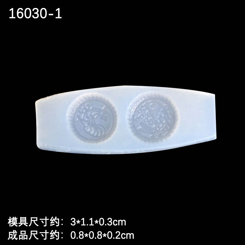 Mới Mini Bánh Quy Croissant Trứng Tart Bánh Trung Thu Cookie DIY Đất Sét Chơi Khuôn Silicon Bánh Sô Cô La Trang Trí Khuôn