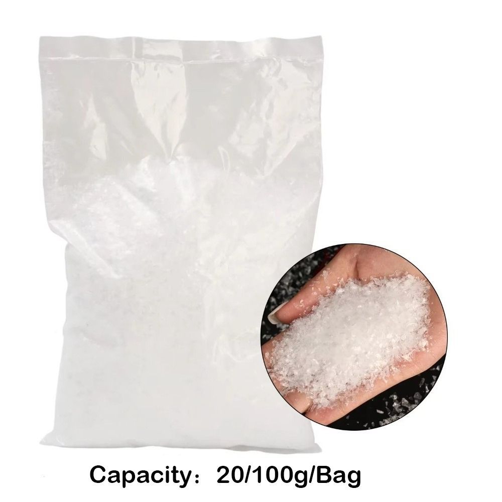 YOFFOR 20 / 100g Tuyết Giả, Trắng Nhiều Màu Sắc