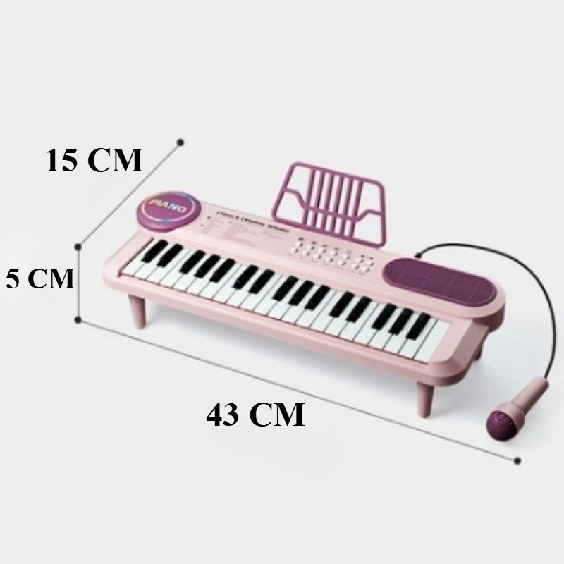 Đàn Piano Điện Tử Cao Cấp Với 37,giáo Dục Sớm Cho Trẻ Em,Điểm Âm Nhạc Đa Năng Hát Nhạc Cụ Học Sớm