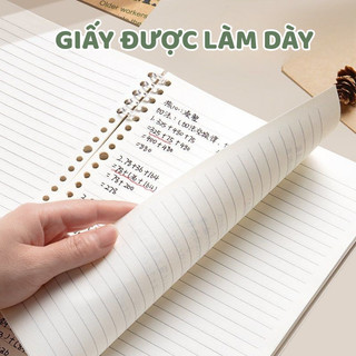 Sổ còng refill B5 , ruột giấy thay thế kinh tế, kẻ caro/ngang, tương thích nhiều loại bìa binder, giúp tiết kiệm chi phí