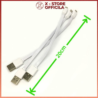 Cáp sạc điện thoại Micro USB 20cm, dây sạc ngắn cho sạc dự phòng, sạc ổn định 5V-1.5A, siêu gọn - DS20CM