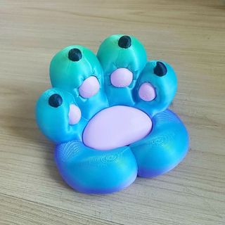 Giá đỡ điện thoại ROOMYCO Cat Pad, Giá đỡ điện thoại móng vuốt vui nhộn bền bỉ, Giá đỡ điện thoại di động in trang trí máy tính để bàn dễ thương cho người sắp xếp máy tính để bàn