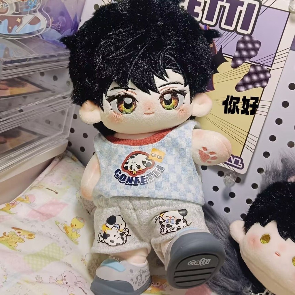 Đóng Hộp Soda Quần Áo Cho Bé 20cm Cotton Búp Bê Quần Áo Không Tay Áo Thun Đẹp Trai Búp Bê Dễ Thương Thay Thế 4.15