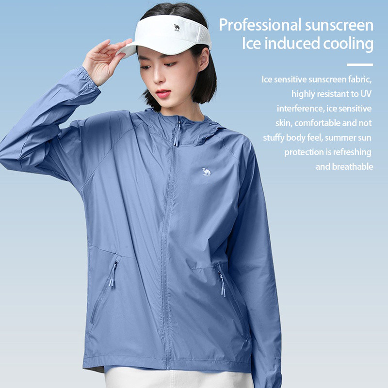 Áo khoác CAMEL CROWN chống nắng và tia UV thoáng khí thời trang mùa hè cho nam và nữ