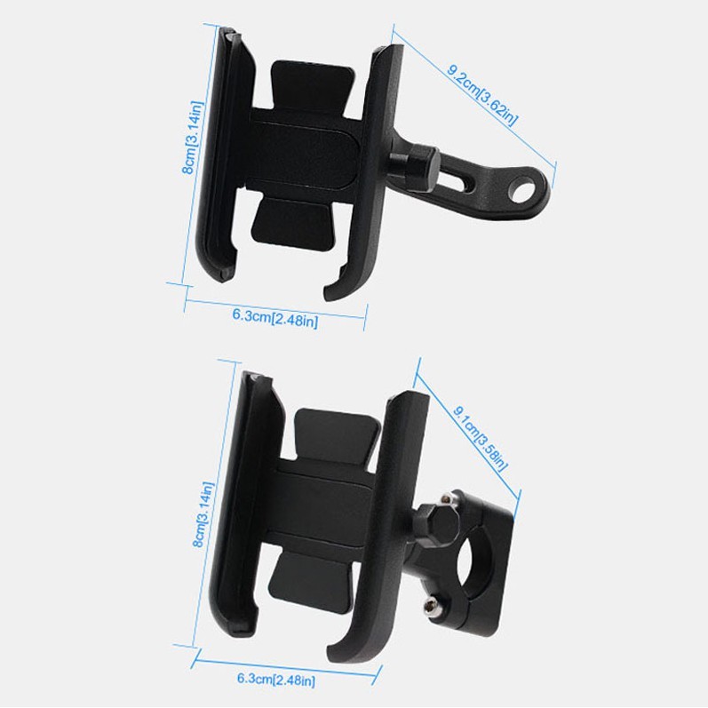 YAMAHA NVX 155 Giá đỡ điện thoại di động Xe đạp xe máy Hợp kim nhôm Giá đỡ điện thoại di động Xe đạp Giá đỡ điện thoại di động
