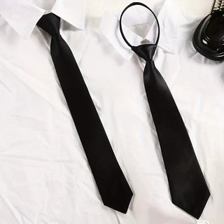 Đen Cà Vạt Dây Buộc Phù Hợp Cho Nam/Nữ, Sử Dụng Cho Doorman và Tang Lễ