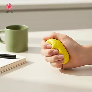 MJnmc 1 Cái Màu Đổi Chanh Fidget Bóng Handmade Xoài Căng Thẳng Bóng Bóp Đồ Chơi ASMR Cảm Giác Giảm Căng Thẳng Đồ Chơi Mới