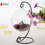 Giá đỡ cây sắt 1X 23cm 9 "cho bình treo thủy tinh trong suốt Trang trí nội thất VN