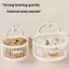 Giỏ đựng đồ treo tường dễ thương cho nhà bếp & nhà tắm, sức chứa chịu tải mạnh