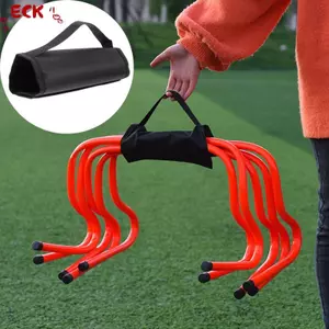 ECK Thiết Bị Huấn Luyện Phụ Kiện Tàu Sân Bay Giá Đỡ Bóng Đá Lưu Trữ Hurdle Mang Bóng Đá Nhanh nhẹn Bộ Vải Hộp Đựng Bọc HOT