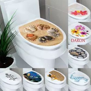 Miếng Dán Vệ Sinh DARON 32 * 39cm Vinyl Art Pedestal Nhà Chống Thấm Nước WC Bao Đề Can