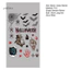 Thai| Decal Kính Dính Cho Halloween, Đề Can Dán Tĩnh In Mật Độ Cao, Trang Trí Cửa Sổ PVC Có Thể Tháo Rời Cho Cửa Kính Và Bầu Không Khí Lễ Hội