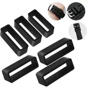 7 Kích Cỡ Bla Dây Đeo Đồng Hồ Silicon Giữ Vòng Vòng Cao Su Bule Nhẫn 14-26 Mm Giữ Dây Đeo Đồng Hồ Phụ Kiện VN