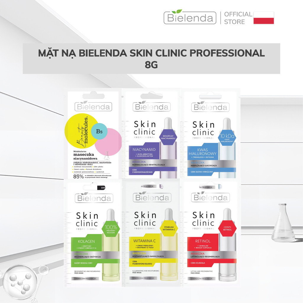 Mặt nạ Bielenda Skin Clinic Professional 8g