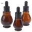 JULYHOT 10 / 20 / 30ml Chai nhỏ giọt thủy tinh màu nâu rỗng có tte cho Massivedeals