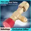 Belleshopp Belleshopp Huairdum Van Điều Chỉnh Lưu Lượng 1/4 -5/16 Đồng Thau Cho Ống Sạc Môi Chất Lạnh R410A