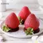 GCDHome Dâu Đá Khay Dâu Khuôn Silicon Cho Sô Cô La Kẹo Bánh Cupcake Xà Phòng Nướng Jello Cookie Sáp Crayon Nóng chảy HOT