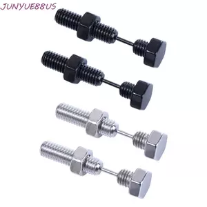 JUNYUE88US Bông Tai 1 Đôi Cá Tính Cho Nam Nữ Thép Không Gỉ Đen Màu Bạc Phụ Kiện Thời Trang