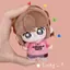 PS1 Thám Tử Lừng Danh Conan Haibara Ai Plushie Anime Merch Dễ Thương Sang Trọng Túi Búp Bê Charm SP1