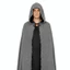DONOVANQQ Halloween Áo Khoác, Thiết Kế Có Mũ Trùm Đầu Phong Cách Phóng Đại Halloween Cosplay Cape, Phong Cách Gothic Rách Kết Cấu Unisex Tattered Vải Halloween Ma Trang Phục Tiệc Halloween