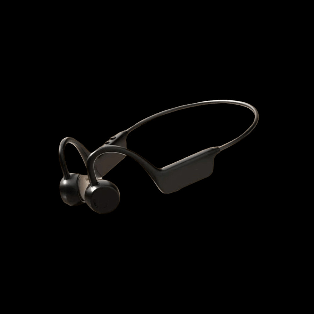 Tai nghe dẫn truyền xương SAIA, Tai nghe không dây chống nước Bluetooth 5.4 IPX8, Dễ sử dụng với micrô Tai nghe thể thao Bài tập