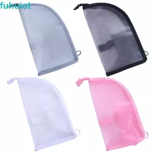 FUHUIOT Túi đựng cọ trang điểm gấp Túi lưu trữ di động Kem đánh răng Bàn chải đánh răng Du lịch Giặt tổ chức