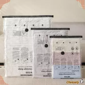 Túi đựng đồ du lịch CHEESELY, Túi nén chân không cầm tay chống ẩm, Túi đựng quần áo đa chức năng dung tích lớn tại nhà