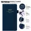GETVOW Kế hoạch hàng tuần, Ruy băng da Bookmark 2027 Sổ tay lập kế hoạch, Dây đàn hồi Bút lập kế hoạch vòng lặp Sổ tay học tập Lập kế hoạch