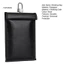 < CarFashion > Túi Faraday cho máy tính xách tay Máy tính bảng Rfid Chặn tín hiệu chống cháy Chống thấm nước Lồng Faraday Bảo vệ Fob chìa khóa để bảo mật Du lịch xuyên biên giới và bảo mật dữ liệu Áo tín hiệu Wifi