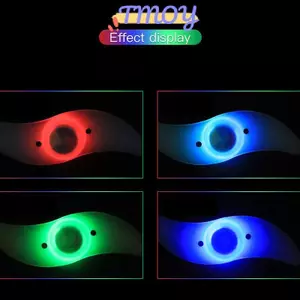 TMOY Bánh Xe Đạp Nói Đèn Lốp Đèn 3 Chế Độ LED Chống Nước Xe Đạp Cảnh Báo An Toàn Dễ Dàng Lắp Đặt Phụ Kiện Xe Đạp Có Pin TMOY