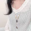 Phong cách kỳ nghỉ bãi biển mùa hè, thời trang hạt cá nhỏ, vòng cổ thiết kế thích hợp