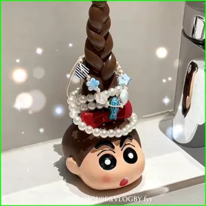 HT3 Crayon Shin-chan Nohara Shinnosuke Đa Năng Dây Buộc Tóc Giá Để Đồ Phòng Tắm Lối Vào Trang Trí TH3