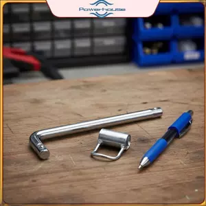 Cờ lê van góc thủ công nhỏ gọn POWER Kích thước nhỏ cho các điểm bó sát trong phòng tắm Tiện ích thắt chặt loại bỏ dễ dàng.