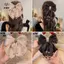 Kẹp Tóc Mới Vải Satin Trang Trí Nơ Kim Cương Giả Kích Thước Lớn Kẹp Tóc Phụ Kiện Dành Cho Nữ Bé Gái [Mina]