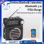 Đài FM Mini Radio Mini FM AM SW Bộ thu vô tuyến Loa tích hợp Bluetooth 5.0 Máy nghe nhạc có đèn pin LED
