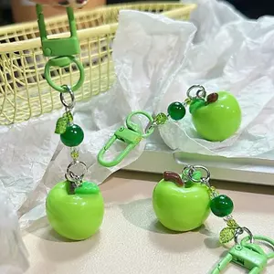 Móc khóa táo sáng tạo flgo với thiết kế 3D dành cho sinh viên và nhân viên văn phòng